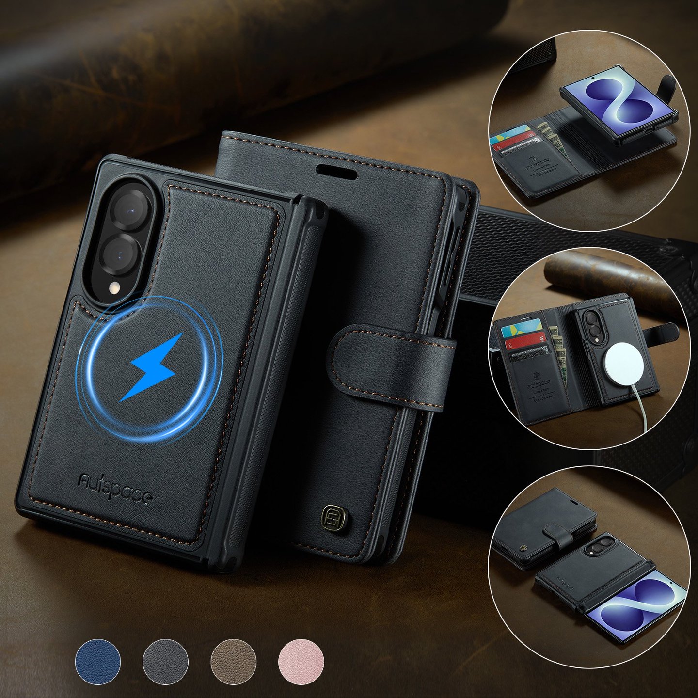 Place Card Holder - Etui portfelowe Galaxy Z Fold8 2