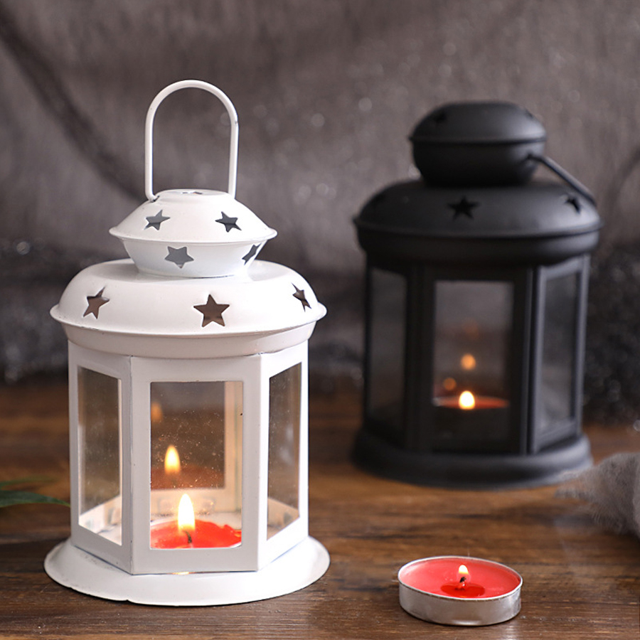 Unity Candle Set - Wisząca lampa świecowa ozdoba szklane latarnie
