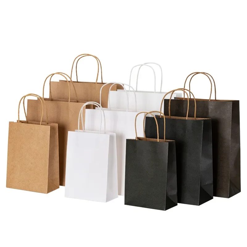The Wedding Supply Store - 10/20/30/40/50 szt./zestaw Torby z papieru kraftowego