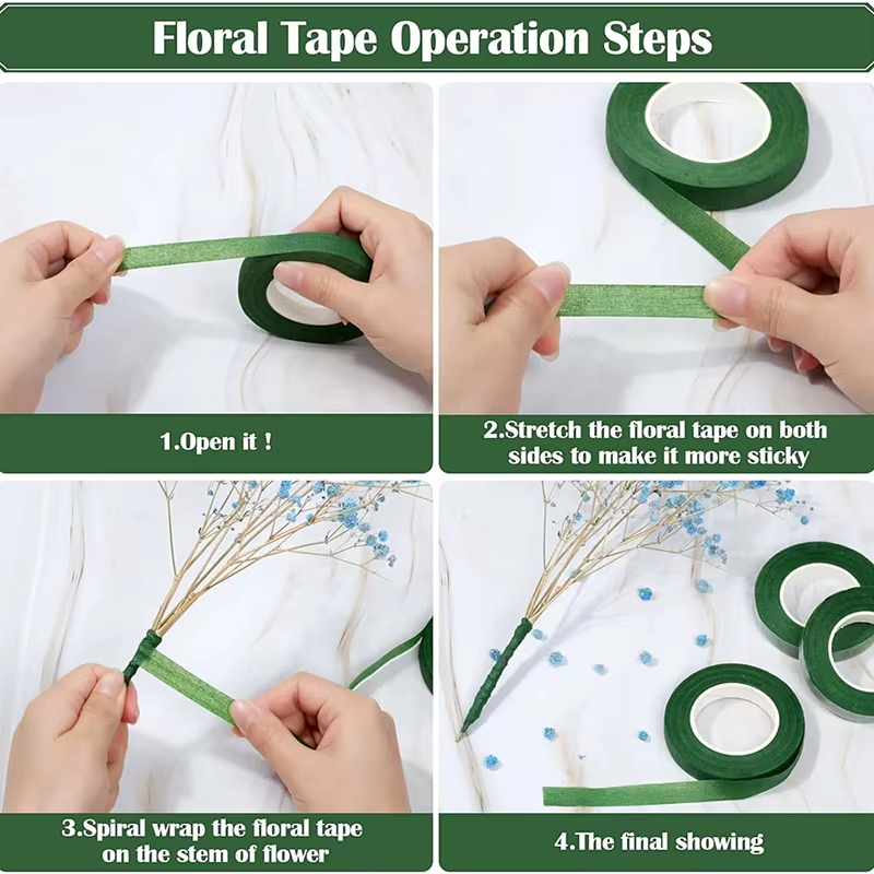 20 jardów zielonej taśmy flory – Wedding Supply Decor recenzja i cena