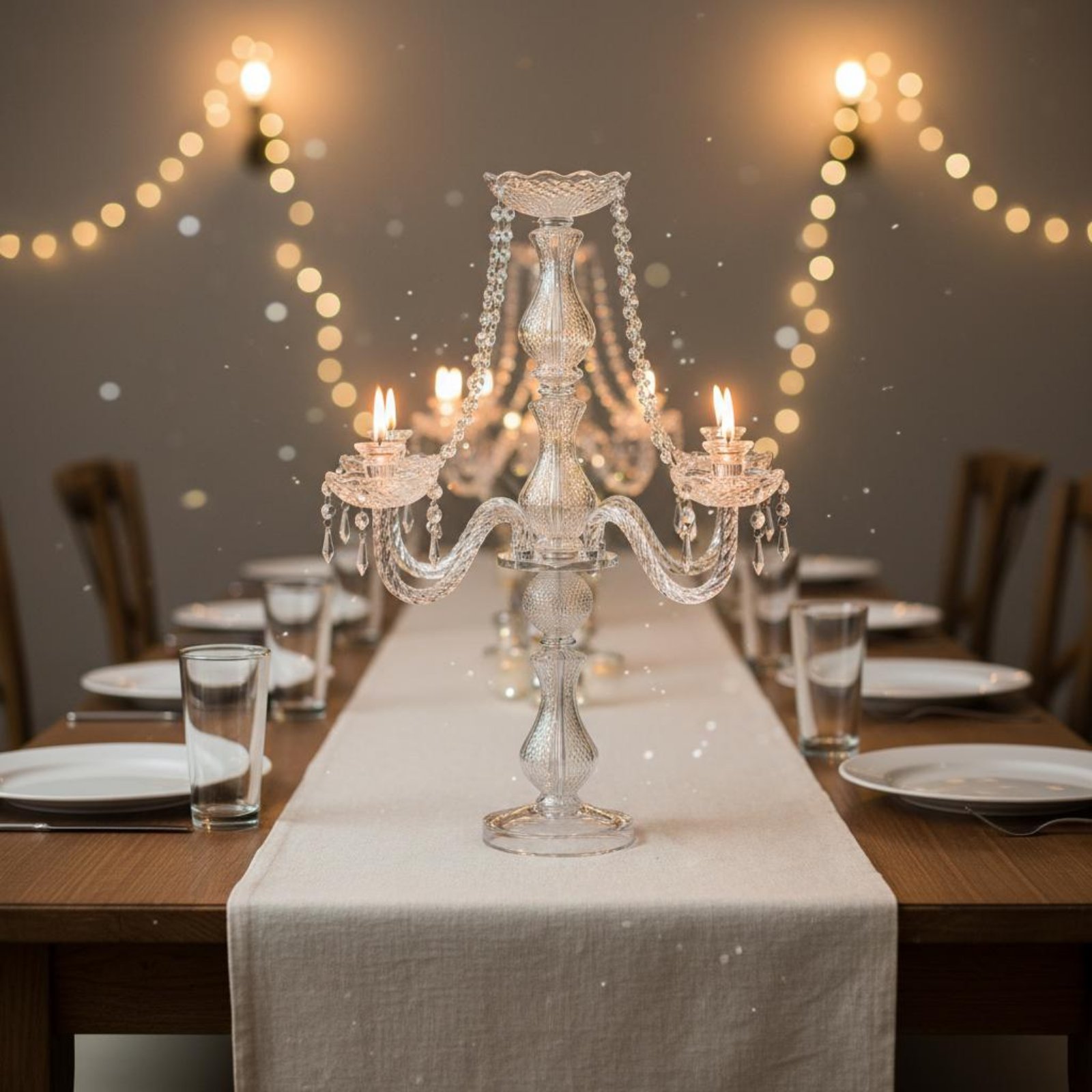 Kryształowy Kandelabr Eleganck – Unity Candle Set recenzja i cena