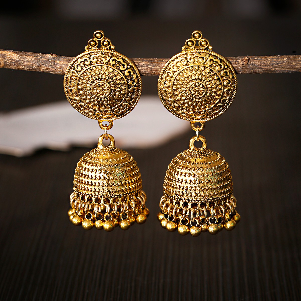 Vintage etniczny złoty kolor k – Indian Wedding Supply recenzja i cena