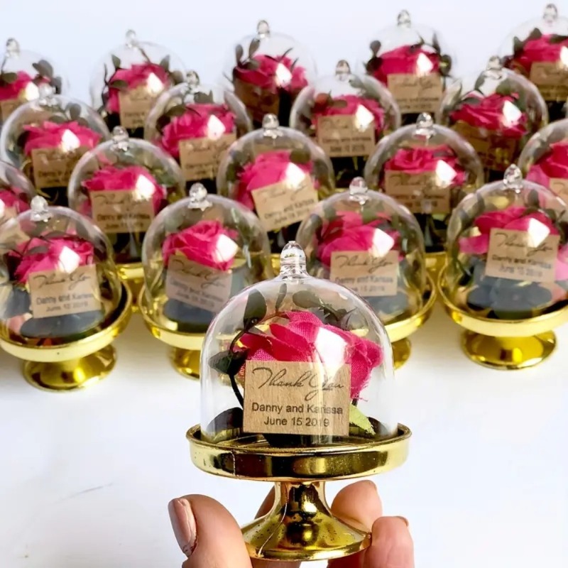 24 szt. Mini Plastikowe Pudełk – Wedding Decor Supply Store recenzja i cena