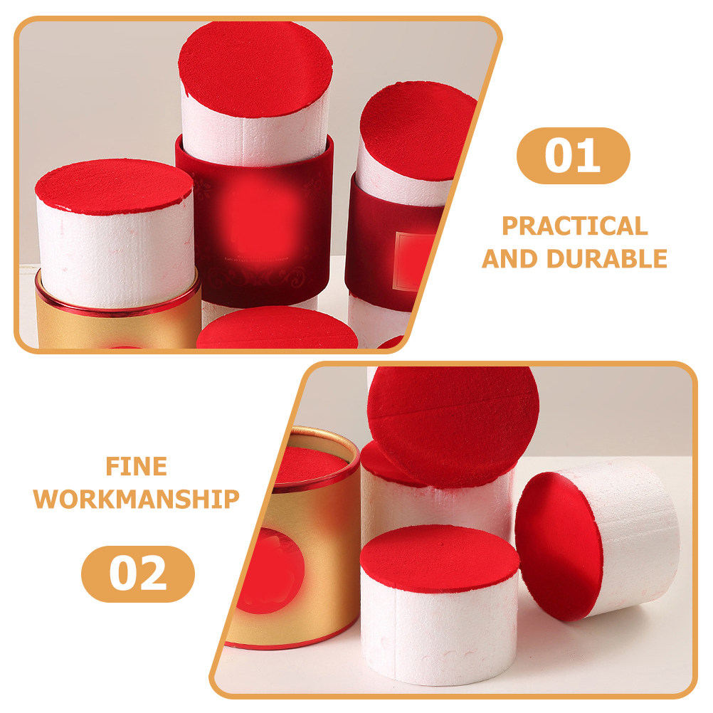 2 szt. Okrągłe bloki z gąbki f – Wedding Supply Decor recenzja i cena